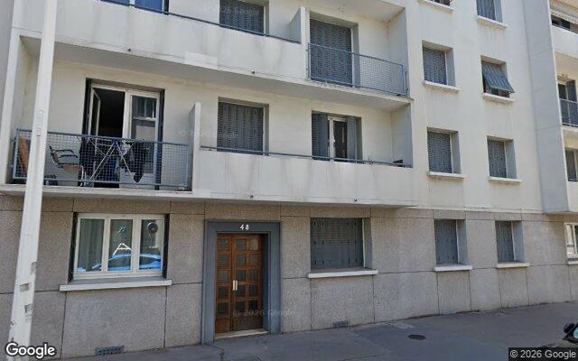 Façade : 48 rue Villon, Lyon