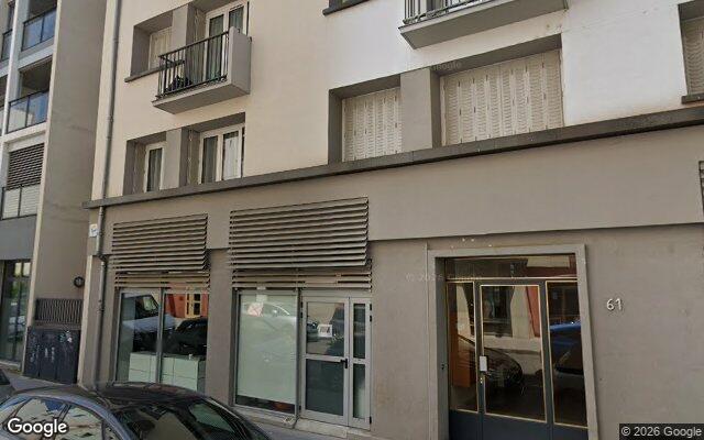 Façade : 61 rue Delandine, Lyon