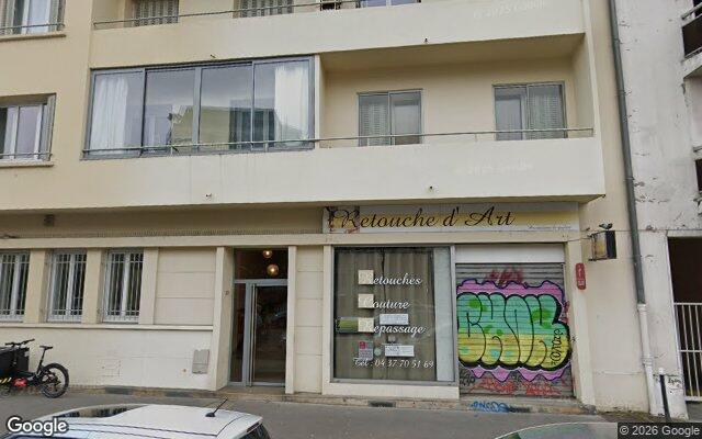 Façade : 90 rue Chevreul, Lyon