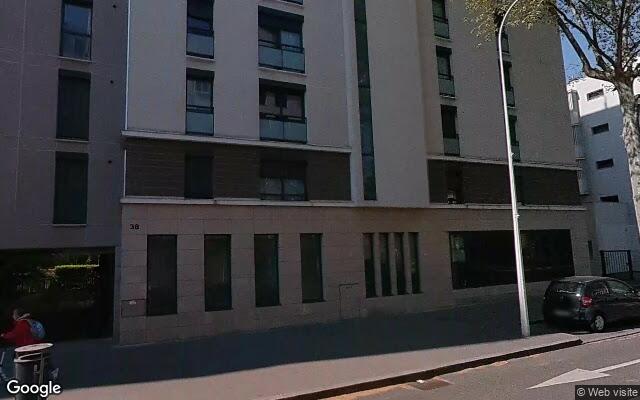 Façade : 38 cours Albert Thomas, Lyon