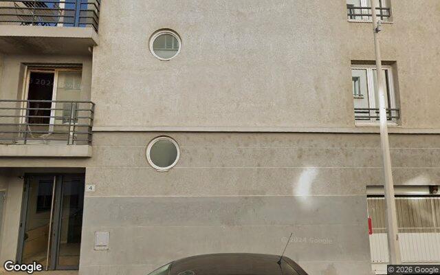 Façade : 4 rue Alphonse Daudet, Lyon