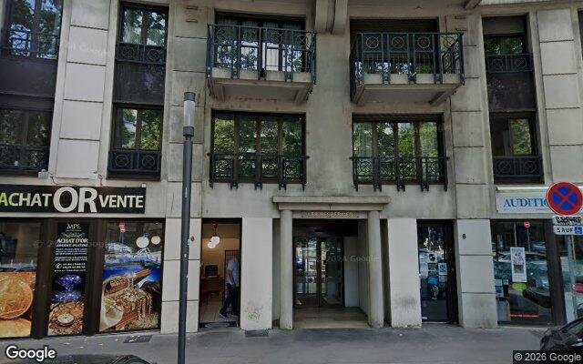 Façade : 7 place Victor Basch, Lyon
