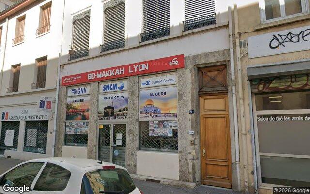 Façade : 211 rue de Créqui, Lyon