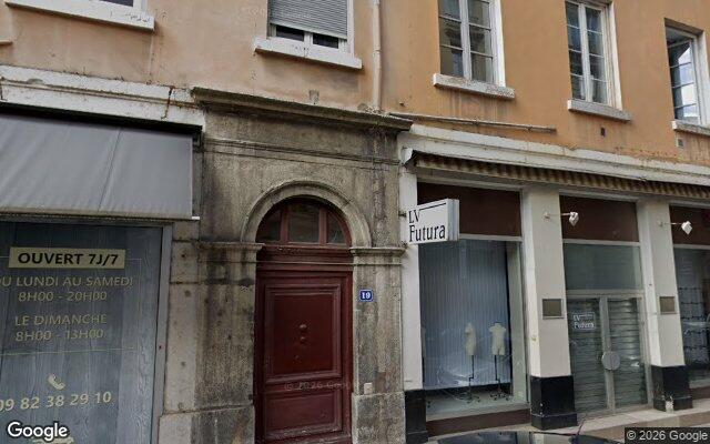 Façade : 19 rue Vauban, Lyon