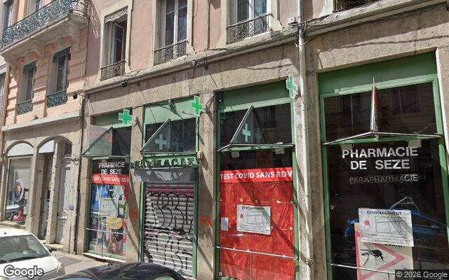 Façade : 119 rue de Sèze, Lyon