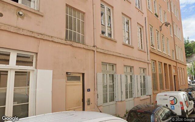Façade : 4 rue Rivet, Lyon