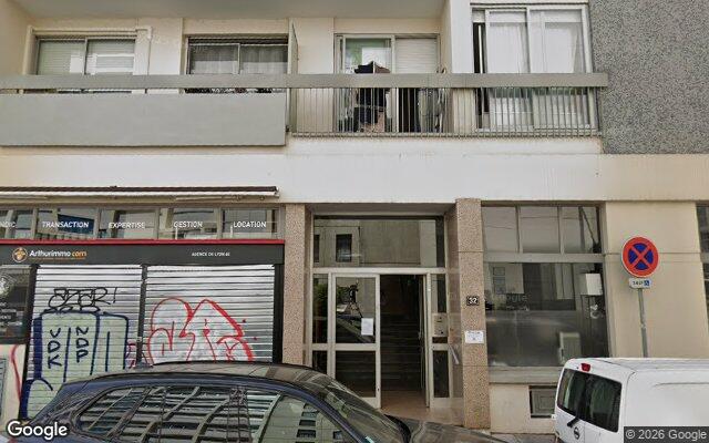 Façade : 32 rue Boileau, Lyon