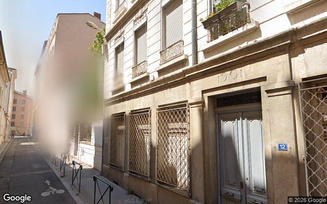 Façade : 12 rue Calas, Lyon