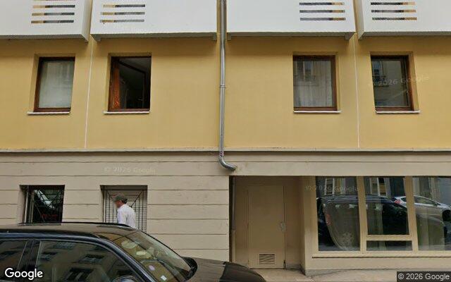 Façade : 16 rue Chinard, Lyon