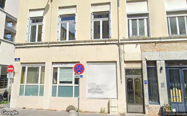 Façade : 12 rue Dumont d'Urville, Lyon