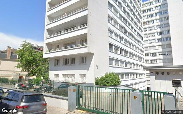 Façade : 10 rue Louis Thévenet, Lyon